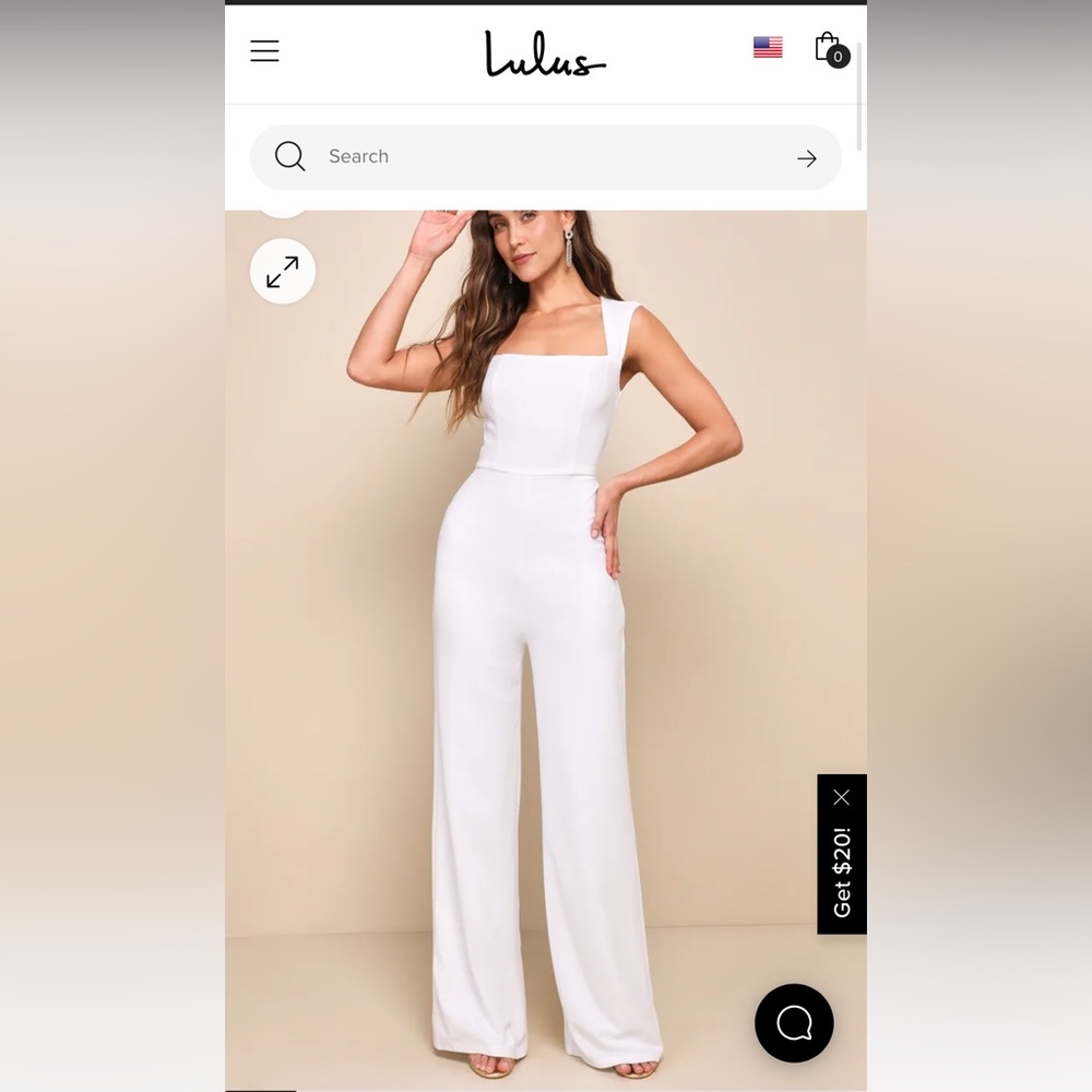 White jumpsuit